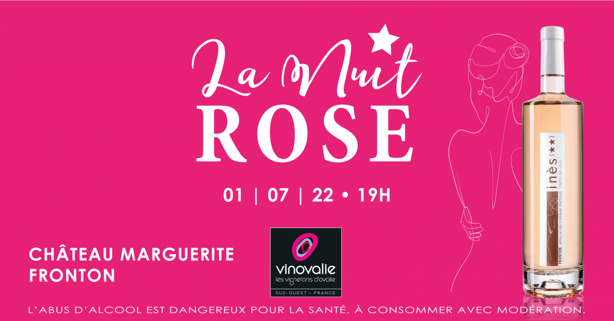Nuit rose 2022 Fronton Vinovalie