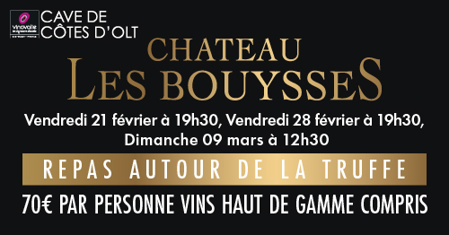 soirée Truffes au chateau les bouysses