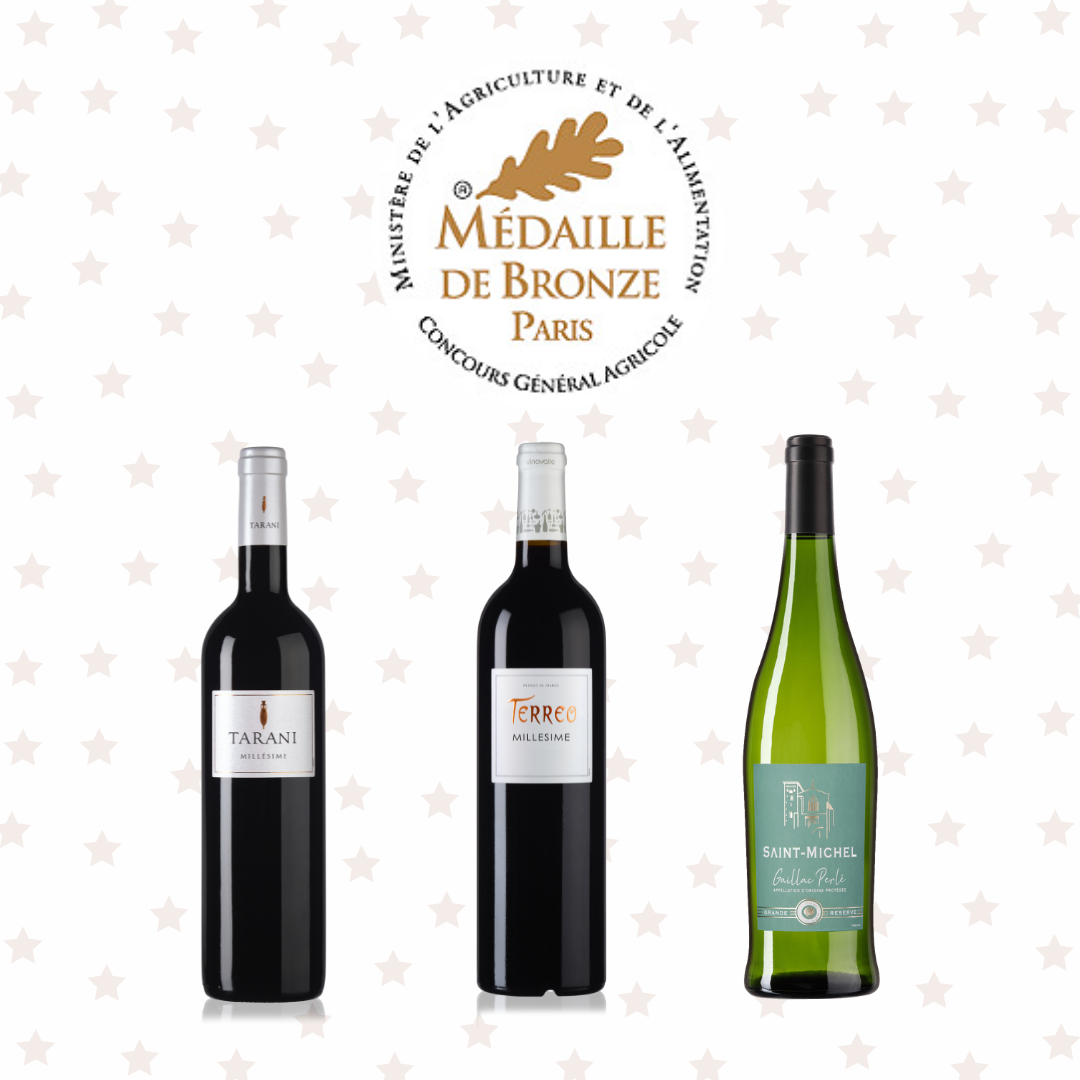 Vins vinovalie médailles de bonze CGA 2022