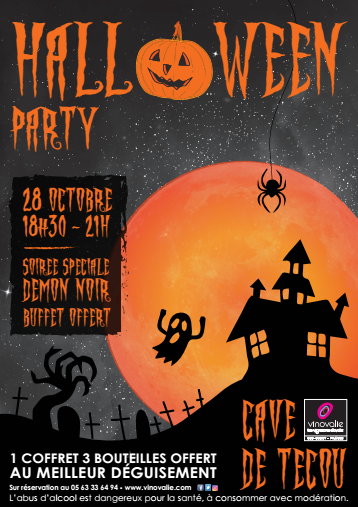 Halloween party à la cave de Técou